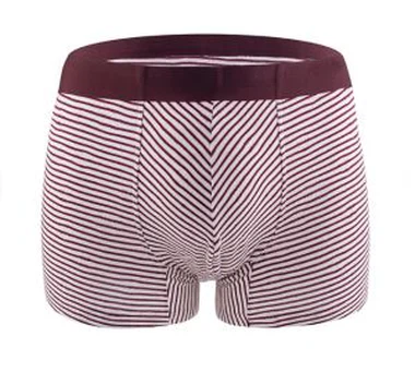 OEM Stripe Durable Modal Pria Boxer Shorts
