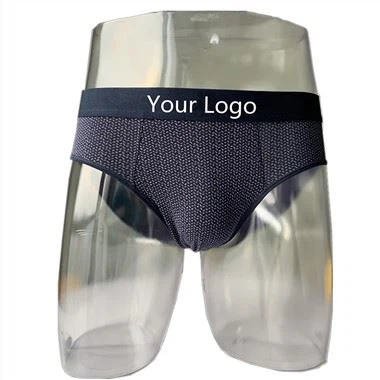 Custom Logo Sexy Low-rise Brief Mens Surprise Untuk Gay
