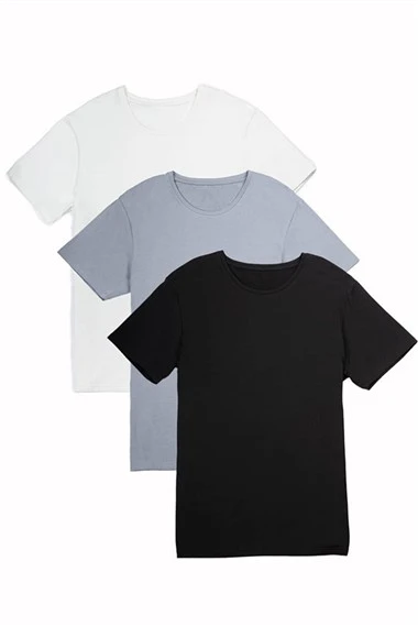 OEM Klasik Fit Stretch Crew Neck Undershirt